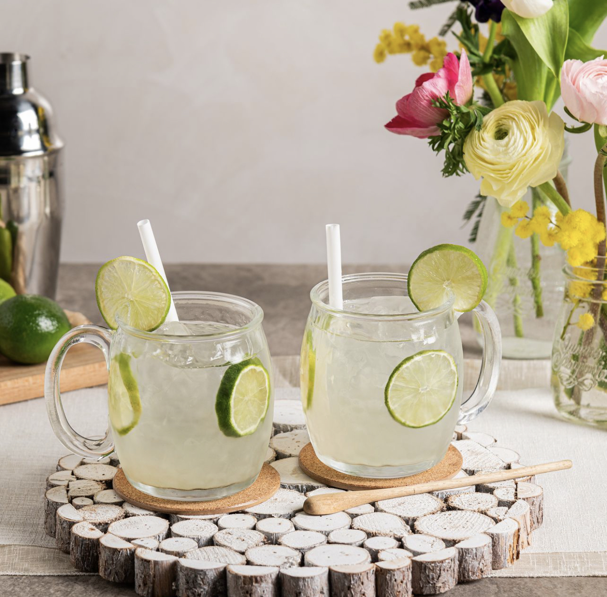 Glass Moscow Mule